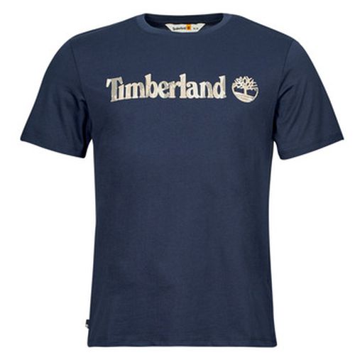 T-shirt Camo Linear Logo Short Sleeve Tee - Timberland - Modalova