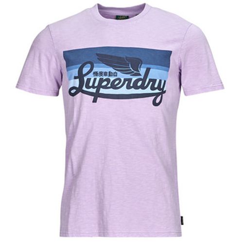 T-shirt CALI STRIPED LOGO T SHIRT - Superdry - Modalova