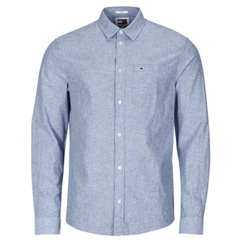 Chemise TJM REG LINEN BLEND SHIRT - Tommy Jeans - Modalova