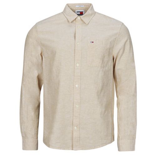 Chemise TJM REG LINEN BLEND SHIRT - Tommy Jeans - Modalova