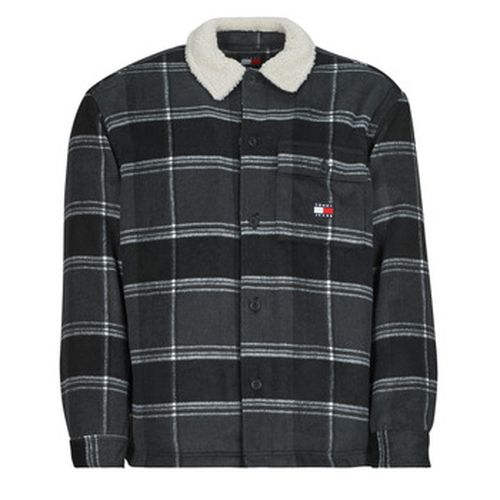 Surchemises TJM CHECK SHERPA OVERSHIRT EXT - Tommy Jeans - Modalova