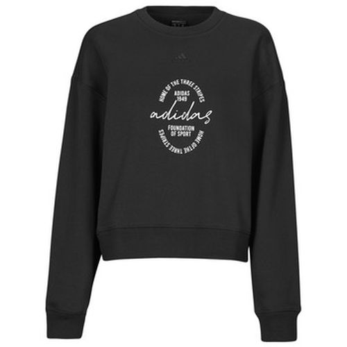 Sweat-shirt Signature Graphic Print Fleece Loose Sweatshirt - adidas - Modalova