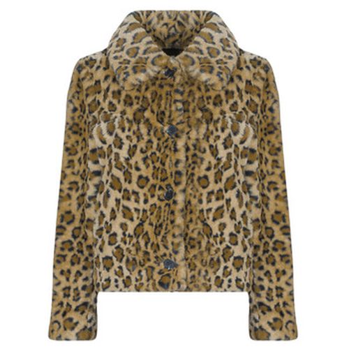 Manteau CECILE PRINT LEOPARD FAUX FUR - Guess - Modalova