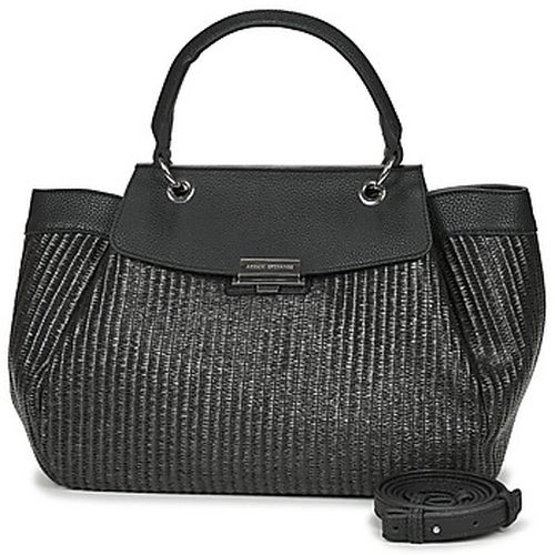 Sac à main WAVE CROCHET TOP HANDLE M - Armani Exchange - Modalova