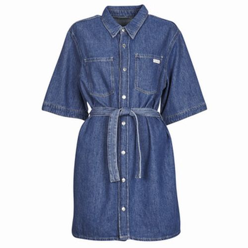 Robe courte LINEN BOXY BELTED SHIRT DRESS - Calvin Klein Jeans - Modalova