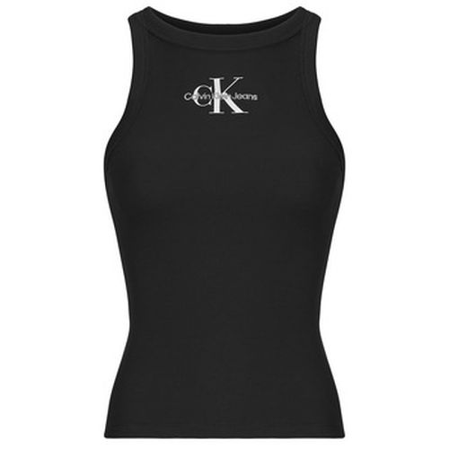 Debardeur MONOLOGO RIB TANK TOP - Calvin Klein Jeans - Modalova