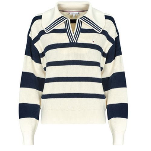 Pull CO CARDI STITCH OPEN POLO SWT LS - Tommy Hilfiger - Modalova