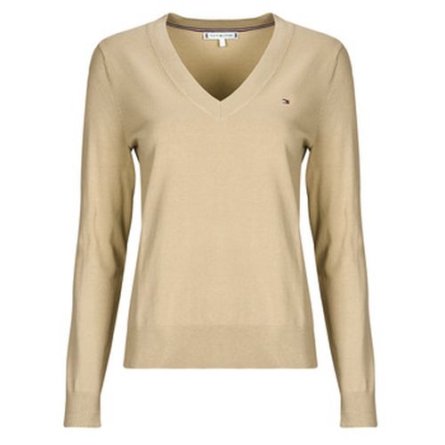 Pull CO JERSEY STITCH LS V-NK SWEATER - Tommy Hilfiger - Modalova