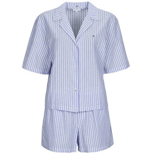 Pyjamas / Chemises de nuit SS LINEN SHIRT SHORT SET - Tommy Hilfiger - Modalova