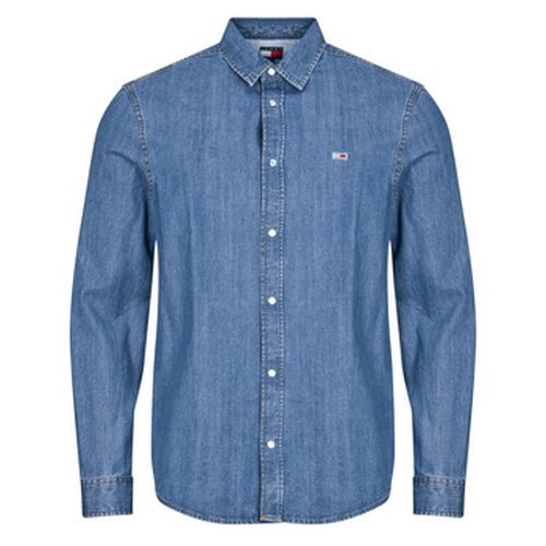 Chemise RGLR FIT SHIRT MID BLUE - Tommy Jeans - Modalova