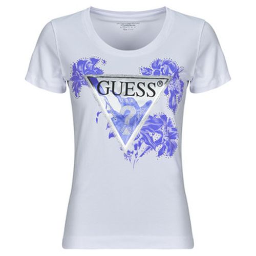 T-shirt Guess CN FLOWER TRIANGLE - Guess - Modalova