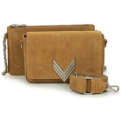 Sac Bandouliere 111 WESTERN COL CAMEL DECOUPE SUEDE - Ikks - Modalova