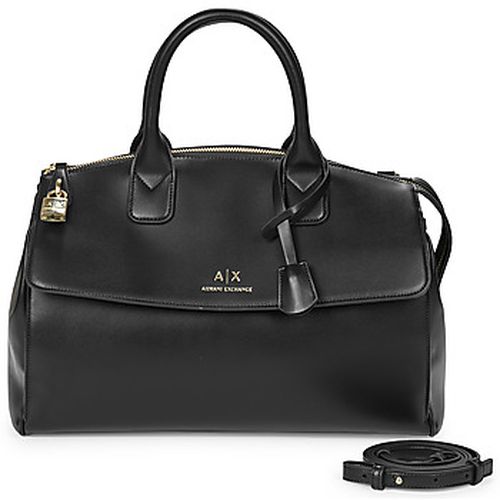 Sac à main JANE CANVAS TOTE L - Armani Exchange - Modalova