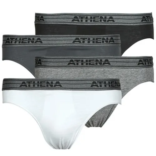 Slips Athena BASIC COTON Pack de 4 - Athena - Modalova