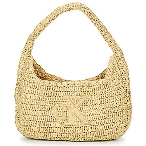 Sac a main BOLD CK RAFFIA SM SHOULDER BAG - Calvin Klein Jeans - Modalova