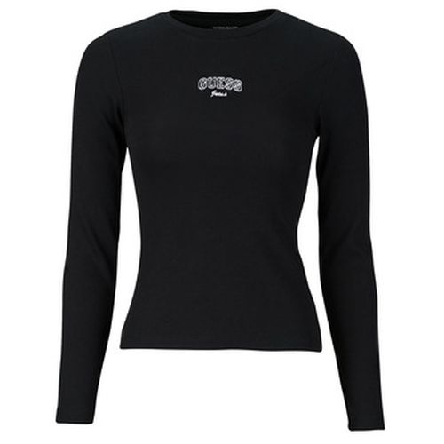 T-shirt Guess GJ LS CN EMBRO SLIM - Guess - Modalova