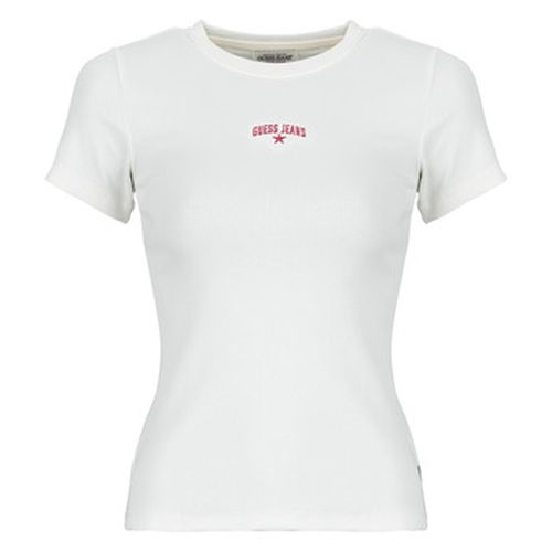 T-shirt Guess GJ SS CN RIB EMBRO - Guess - Modalova