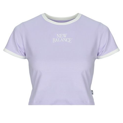 T-shirt LINEAR HERITAGE RINGER TSHIRT - New Balance - Modalova