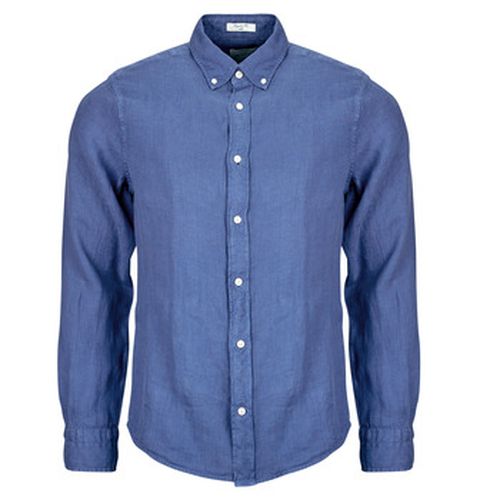Chemise REG GMNT DYED LINEN SHIRT - Gant - Modalova