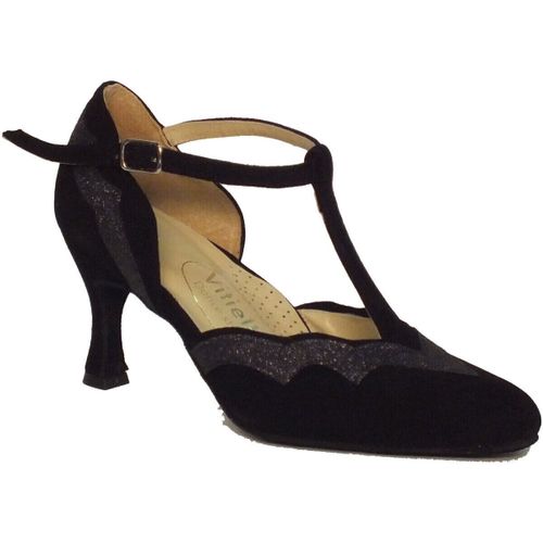 Chaussures escarpins Standard camoscio e cristal - Vitiello Dance Shoes - Modalova