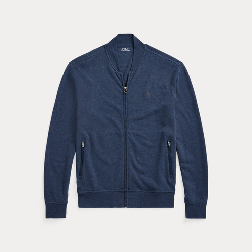 Veste de baseball en jersey luxueux - Polo Ralph Lauren - Modalova