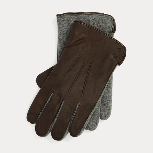 Gants tactiles en peau de mouton - Polo Ralph Lauren - Modalova