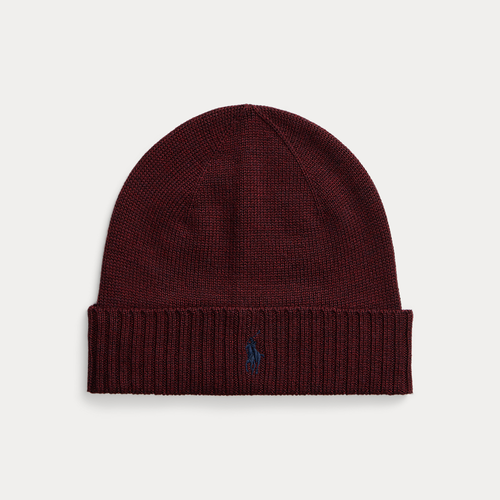 Bonnet poney distinctif en laine - Polo Ralph Lauren - Modalova