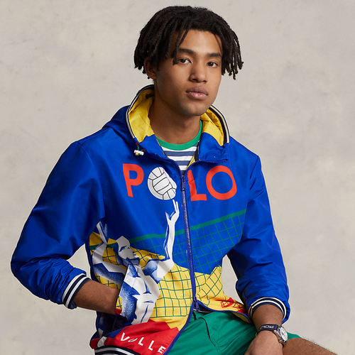 Veste à capuche graphique - Polo Ralph Lauren - Modalova