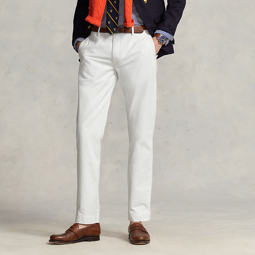 Pantalon chino droit stretch - Polo Ralph Lauren - Modalova