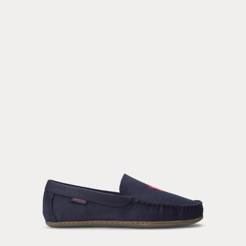 Chaussons Collins en microdaim - Polo Ralph Lauren - Modalova