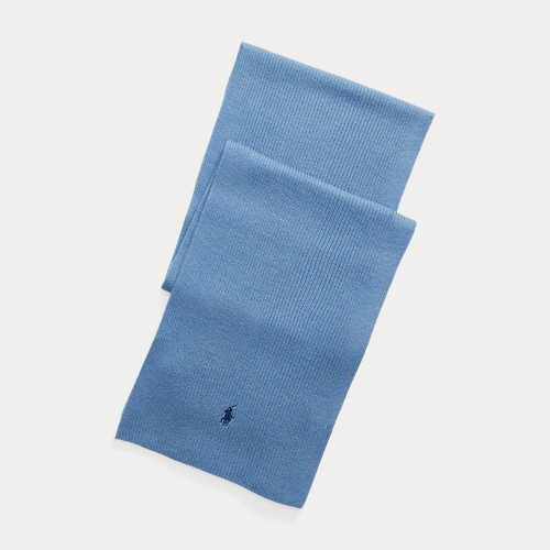 Echarpe en laine poney distinctif - Polo Ralph Lauren - Modalova