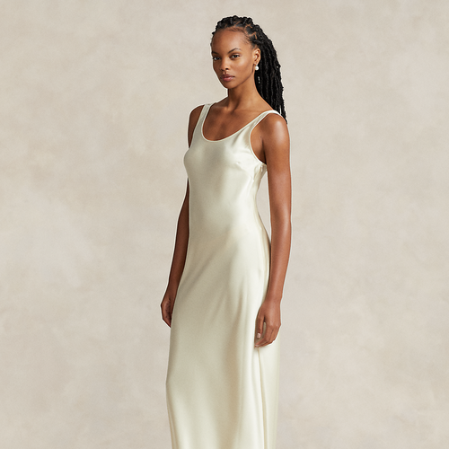 Robe nuisette encolure dégagée - Polo Ralph Lauren - Modalova