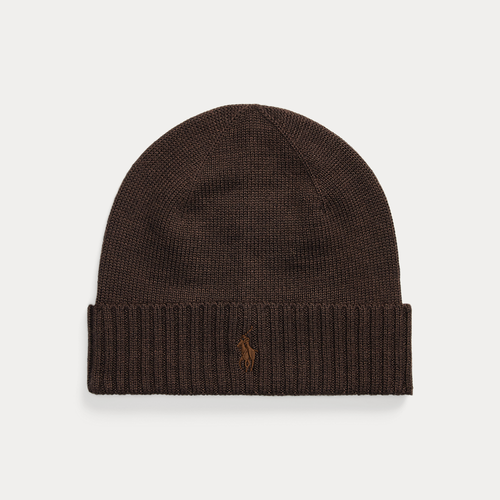 Bonnet poney distinctif en laine - Polo Ralph Lauren - Modalova