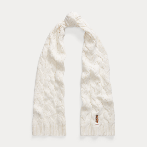 Écharpe Polo Bear en laine mélangée - Polo Ralph Lauren - Modalova