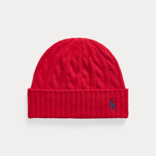 Bonnet torsadé en mérinos mélangé - Polo Ralph Lauren - Modalova