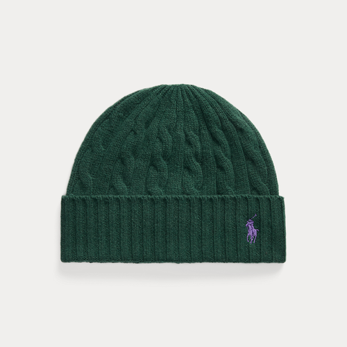 Bonnet torsadé en mérinos mélangé - Polo Ralph Lauren - Modalova
