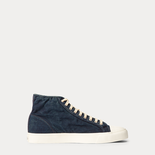 Baskets Mayport en toile indigo - RRL - Modalova