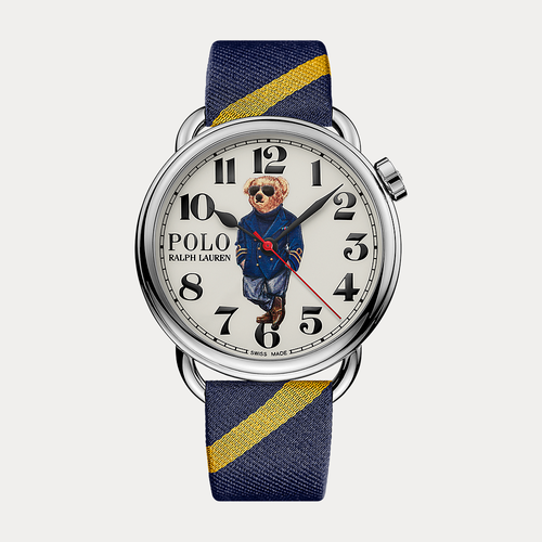 Montre nautique Polo Bear 42 MM - Polo Ralph Lauren - Modalova