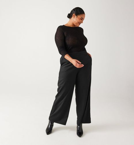 Promod Pantalon large Femme Noir 34 - Promod - Modalova