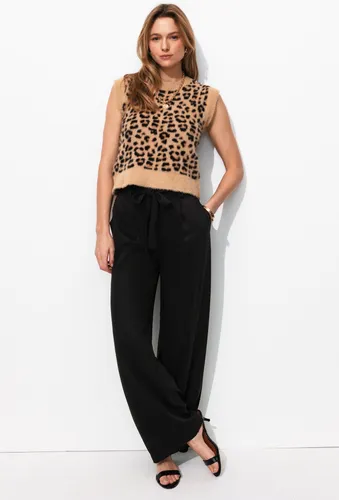 Pantalon large version longue Noir 40 - Promod - Modalova