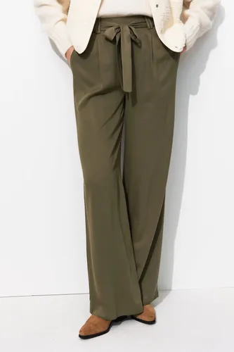 Pantalon large version longue Kaki 34 - Promod - Modalova