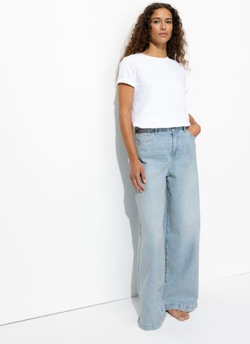 Jean large taille haute Jean clair 46 - Promod - Modalova