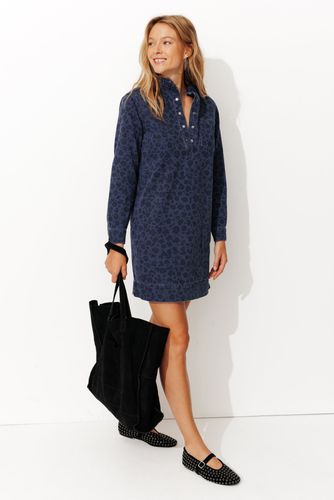 Robe tunique léopard Imprimé marine 46 - Promod - Modalova