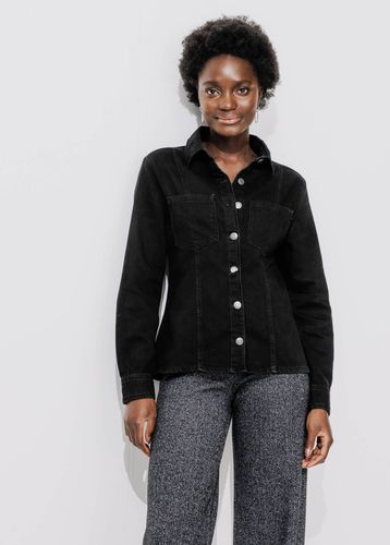 Chemise en jean Jean noir 46 - Promod - Modalova