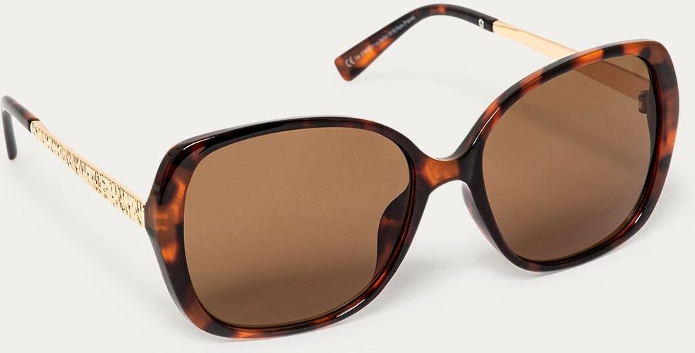 Lunettes de soleil Turquoise / Coquelicot Unique - Promod - Modalova