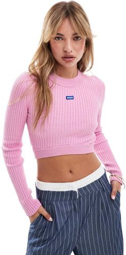 Pull en maille - Rose rose 40 female - Hugo Blue - Modalova
