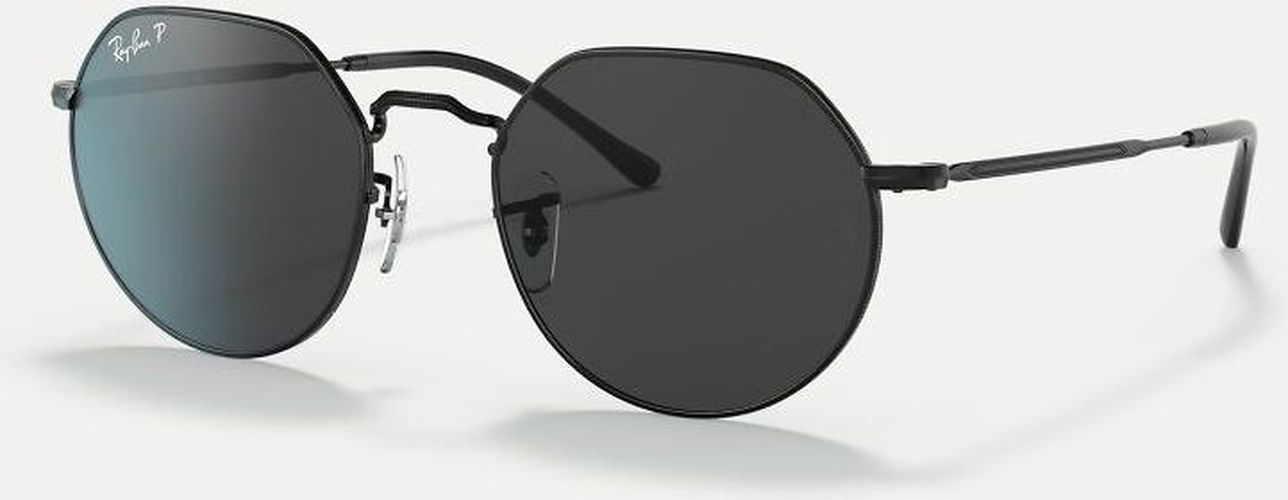 Lunettes de soleil irrÃ©guliÃ¨res Ã  verres noirs polarisÃ©s - Noir Noir L unisex - Ray Ban - Modalova