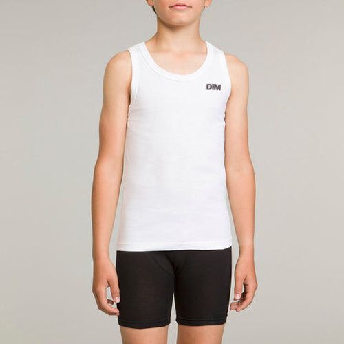 Débardeur blanc de sport pour garçon 100% coton Basic Sport - Masculin - Taille 4/5 Blanc 4/5 - Dim - Modalova