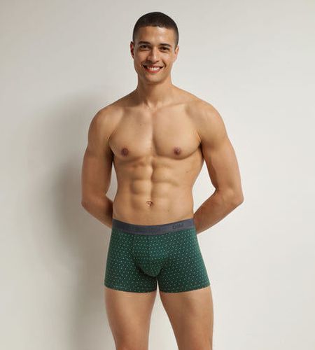 Boxer en coton stretch à pois Fancy - Masculin - Taille 5 5 - Dim - Modalova