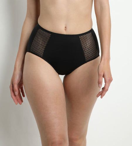 Culotte ventre plat taille haute noir Silhouette Essentiel Noir 46 - Dim - Modalova